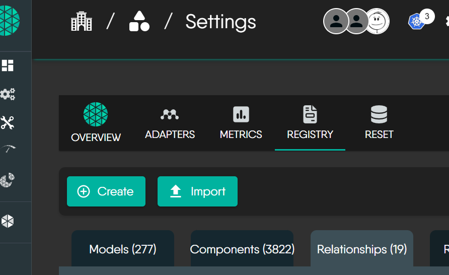 Registry import option